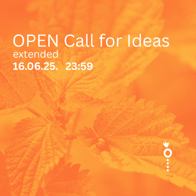 Are you a young creative mind with sustainable solutions? The Call is now open!