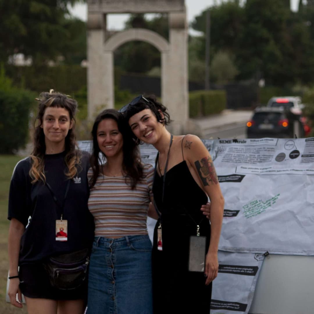 The winners of the Florère Call for Ideas at the TV Spenta dal vivo Festival
