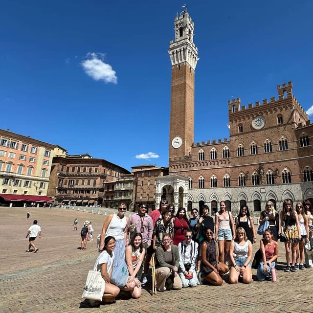 The #BrandeisInSiena study abroad program is back in town!