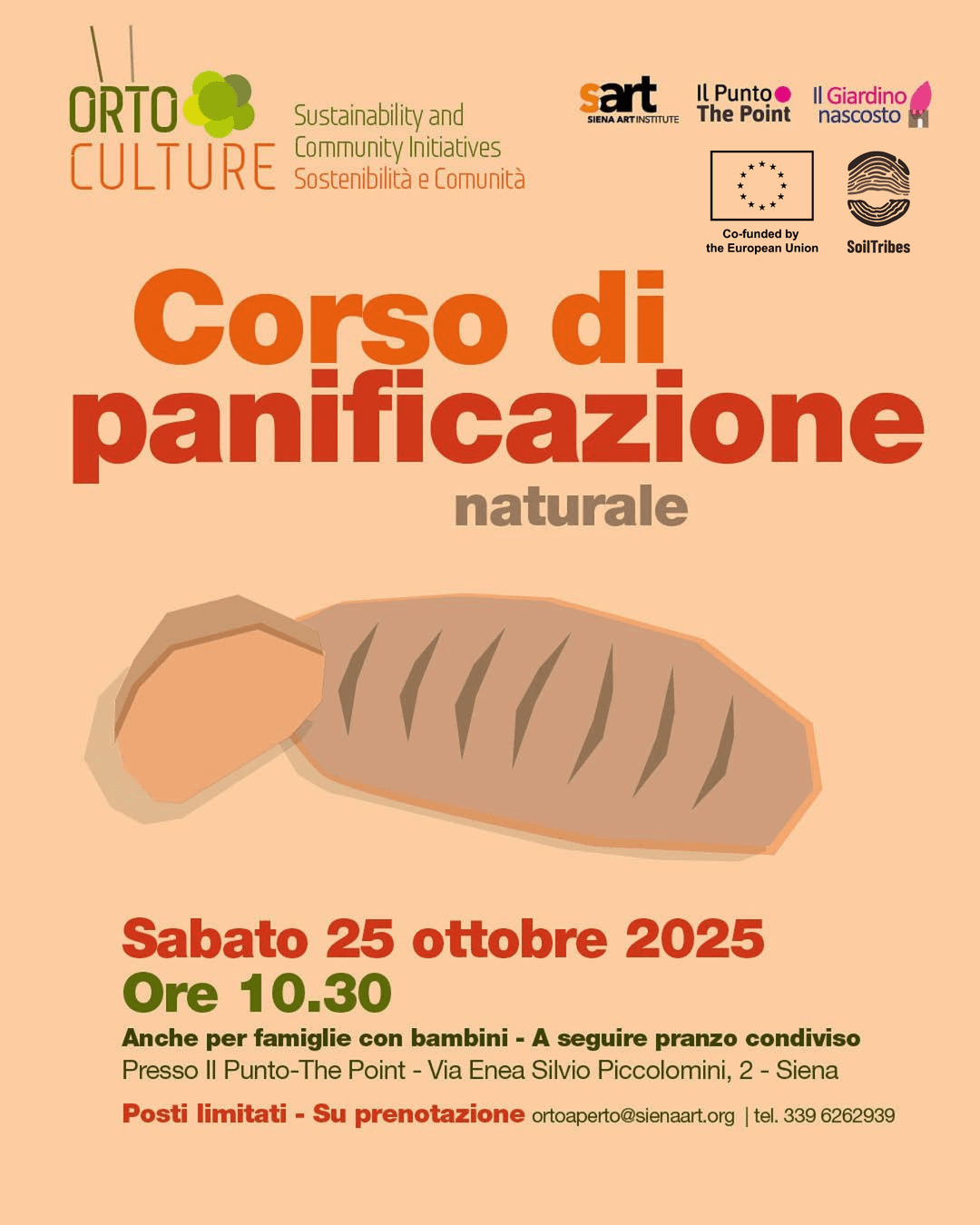 Artisanal Breadmaking Workshop, October 25, 2025