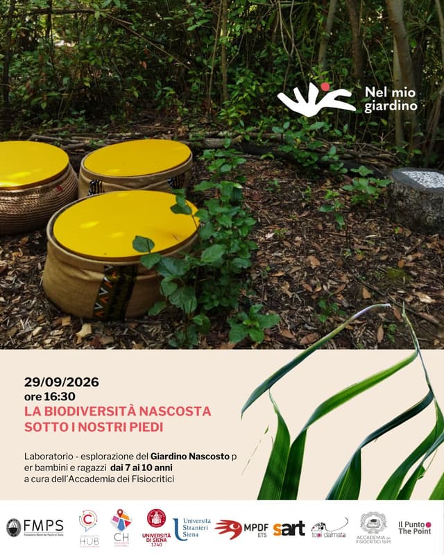 La Biodiversità nascosta sotto i nostri piedi - Nel mio giardino
