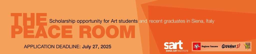 THE PEACE ROOM Scholarship opportunity banner